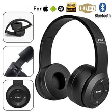 Headphone Bluetooth P47 5.0 Sem Fio – Rádio FM, Micro SD, Entrada P2 e Microfone