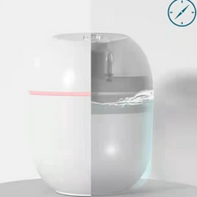 Umidificador de Ar Portátil USB 200ml – Atomizador Ultrassônico Silencioso com Luz LED