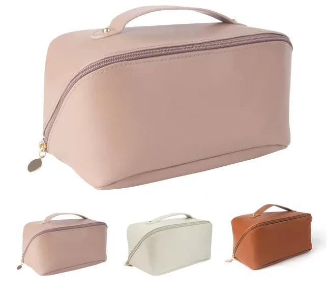 Necessaire Feminina Grande em Couro PU