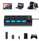 Hub USB 2.0 7 Portas – Extensor USB para PC e Notebook com Suporte para HD Externo e Pendrive
