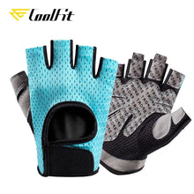 Luvas de Musculação CoolFit com Palma em Silicone – Antiderrapantes para Academia, CrossFit e Levantamento de Peso