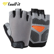 Luvas de Musculação CoolFit com Palma em Silicone – Antiderrapantes para Academia, CrossFit e Levantamento de Peso