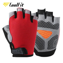 Luvas de Musculação CoolFit com Palma em Silicone – Antiderrapantes para Academia, CrossFit e Levantamento de Peso