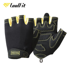 Luvas de Musculação CoolFit com Palma em Silicone – Antiderrapantes para Academia, CrossFit e Levantamento de Peso