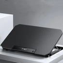 Cooler Gamer para Notebook 12 a 16 Polegadas – Base Refrigerada com Dupla Ventoinha, Controle de Velocidade e 2 Portas USB
