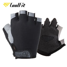 Luvas de Musculação CoolFit com Palma em Silicone – Antiderrapantes para Academia, CrossFit e Levantamento de Peso