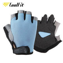 Luvas de Musculação CoolFit com Palma em Silicone – Antiderrapantes para Academia, CrossFit e Levantamento de Peso