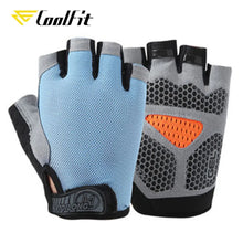 Luvas de Musculação CoolFit com Palma em Silicone – Antiderrapantes para Academia, CrossFit e Levantamento de Peso