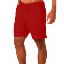 Bermuda Masculina Casual em Linho e Algodão