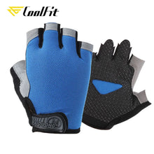 Luvas de Musculação CoolFit com Palma em Silicone – Antiderrapantes para Academia, CrossFit e Levantamento de Peso