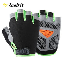 Luvas de Musculação CoolFit com Palma em Silicone – Antiderrapantes para Academia, CrossFit e Levantamento de Peso