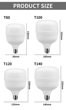 Lâmpada LED E27 Super Brilhante 50W 5000lm – Iluminação Residencial e Comercial Bivolt