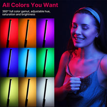 Bastão de Luz LED RGB Ulanzi VL119 19,7" – Iluminador Profissional para Foto, Vídeo, Streaming e Estúdio