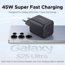 UGREEN Carregador GaN Fast Charger USB-C 45W com PD 3.0 e QC 3.0