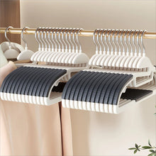 Kit com 10 Cabides Multifuncionais Antiderrapantes – Para Roupas Secas e Úmidas, Ideal para Guarda-Roupa