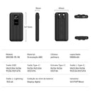 Power Bank Coibeu 10000mAh 23W – Carregador Portátil com Display Digital e Cabos Integrados
