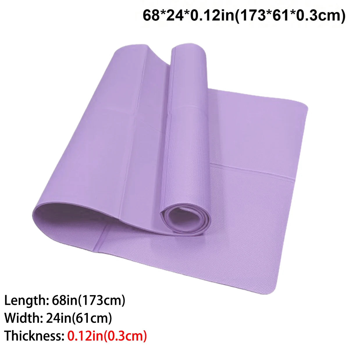 Tapete de Yoga Dobrável EVA Antiderrapante – Colchonete Fitness para Yoga, Pilates e Exercícios