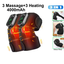 Massageador Térmico para Joelho sem Fio – Aquecimento, Vibração e Alívio Muscular para Pernas e Articulações