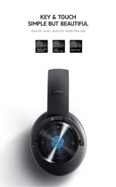 Fone Bluetooth Picun B8 Pro | 120 Horas de Bateria | Bluetooth 5.3 | Over-Ear Hi-Fi