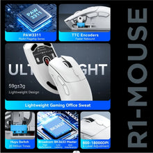 Mouse Gamer Attack Shark R1 Tri-Mode