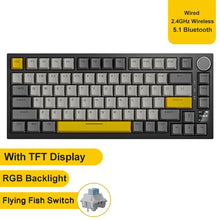 Teclado Mecânico Gamer AJAZZ AK820 / AK820 Pro 75%