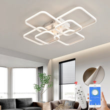 Plafon LED Retangular NEO Gleam Moderno – Luminária de Teto em Alumínio e Acrílico para Sala e Quarto