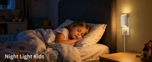 Luz Noturna LED com Sensor de Movimento – Luminária para Tomada EU/US com Acendimento Automático