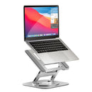 Suporte para Notebook 360° Giratório em Alumínio – Base Ajustável para Laptops de 9,7 a 17,3 Polegadas