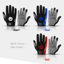 Luvas de Ciclismo MTB Dedo Longo Touchscreen – Antiderrapantes para Bike, Academia e Esportes