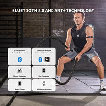 Monitor Cardíaco COOSPO HW9 Bluetooth 5.0 ANT+ – Braçadeira com Sensor de Frequência Cardíaca para Peloton, Zwift, Wahoo e Ciclismo