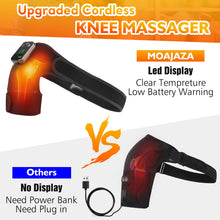Massageador Térmico para Joelho sem Fio – Aquecimento, Vibração e Alívio Muscular para Pernas e Articulações