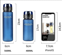 Garrafa Squeeze Esportiva BPA Free Antivazamento 400ml/560ml – Ideal para Academia, Trilhas e Uso Diário