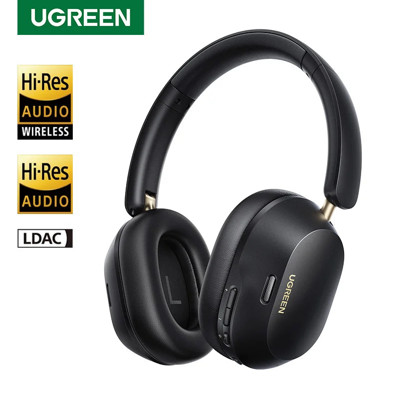 UGREEN Max5c Bluetooth 5.4 | Fone de Ouvido Sem Fio com ANC, LDAC e Bateria de Até 75 Horas