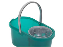 Mop Giratório Noviça Original com Balde 7L – Esfregão Rotativo para Limpeza de Pisos