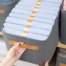 Organizador de Gaveta para Roupas – Caixa Dobrável para Calças, Jeans, Blusas e Suéteres