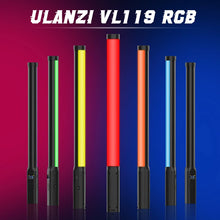 Bastão de Luz LED RGB Ulanzi VL119 19,7" – Iluminador Profissional para Foto, Vídeo, Streaming e Estúdio