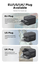 UGREEN Carregador GaN Fast Charger USB-C 45W com PD 3.0 e QC 3.0