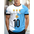 Camiseta Masculina Seleção Argentina