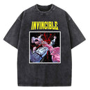 Camiseta Vintage Invincible Hero Unissex
