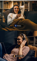 Fone Bluetooth Picun B8 Pro | 120 Horas de Bateria | Bluetooth 5.3 | Over-Ear Hi-Fi