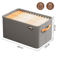 Organizador de Gaveta para Roupas – Caixa Dobrável para Calças, Jeans, Blusas e Suéteres