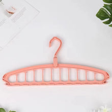 Cabide Organizador Dobrável Multifuncional – Antiderrapante para Calças, Jeans, Lenços e Roupas