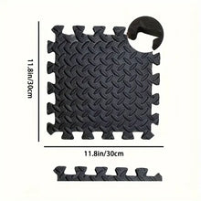 Kit com 16 Tapetes Modulares EVA 30x30cm – Piso Antiderrapante para Academia, Yoga e Home Gym