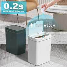 Lixeira Inteligente 15L com Sensor Automático e Sistema de Vedação do Saco