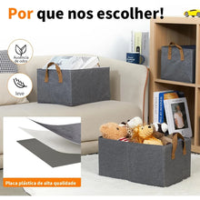 Organizador Dobrável para Calças e Roupas com Estrutura de Aço – Caixa Organizadora Empilhável para Guarda-Roupa