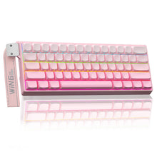 Teclado Magnético Gamer AULA WIN60 – Rapid Trigger, 8000Hz, RGB, Hot Swap e Layout 60%