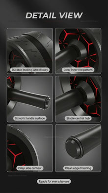 Roda Abdominal Ab Roller Abay – Equipamento para Treino de Abdômen e Fortalecimento Muscular