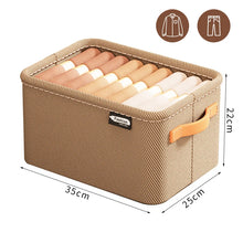 Organizador de Gaveta para Roupas – Caixa Dobrável para Calças, Jeans, Blusas e Suéteres