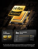 UGREEN Max5c Bluetooth 5.4 | Fone de Ouvido Sem Fio com ANC, LDAC e Bateria de Até 75 Horas