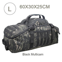 Bolsa Tática Esportiva Molle 25L/45L/80L – Bolsa de Viagem, Academia, Camping e Trekking